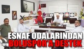 ESNAF ODALARINDAN BOLUSPOR’A DESTEK