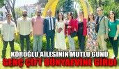 GENÇ ÇİFT DÜNYAEVİNE GİRDİ