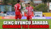 Genç oyuncu sahada basmadık yer bırakmadı
