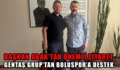 GENTAŞ GRUP’TAN BOLUSPOR’A DESTEK