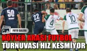 Köyler arası futbol turnuvası hız kesmiyor