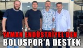 YAMAN ENDÜSTRİYEL’DEN BOLUSPOR’A DESTEK