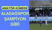 AMATÖR KÜMEDE ALADAĞSPOR ŞAMPİYON GİBİ!