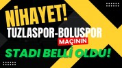 Boluspor-Tuzlaspor maçının stadı belli oldu