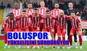 Boluspor yükselişini sürdürüyor