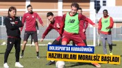 Boluspor’da Karagümrük hazırlıkları moralsiz başladı