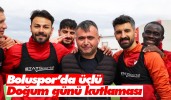 Boluspor’da üçlü doğum günü kutlaması