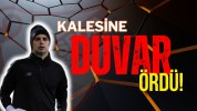 Kaptan son dakikalarda kalesine duvar ördü!