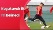 Koşukavak İlk 11’i  Belirledi