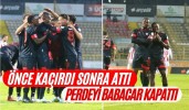 Önce kaçırdı sonra attı perdeyi Babacar kapattı