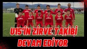 U15'in zirve takibi devam ediyor
