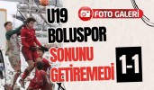 U19 Boluspor Sonunu Getiremedi 1-1