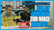 Yalçın Hoca'dan maç sonu çarpıcı sözler....