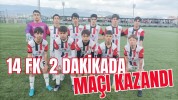 14 FK  2 Dakikada Maçı Kazandı