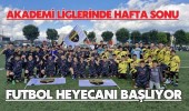 Akademi Liglerinde Hafta Sonu Futbol Heyecanı Başlıyor