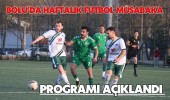 Bolu’da Haftalık Futbol Müsabaka Programı Açıklandı