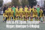 Bolu’da U16 Liginde Soysalspor Rüzgarı: Abantspor 5-0 Mağlup Bolu’da U16 Liginde Soysalspor Rüzgarı: Abantspor 5-0 Mağlup