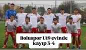 Boluspor U19 evinde kayıp 3-4
