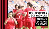 Boluspor’dan gol yağmuru sezonun en farklı galibiyeti
