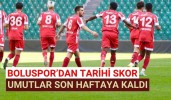 Boluspor’dan tarihi skor