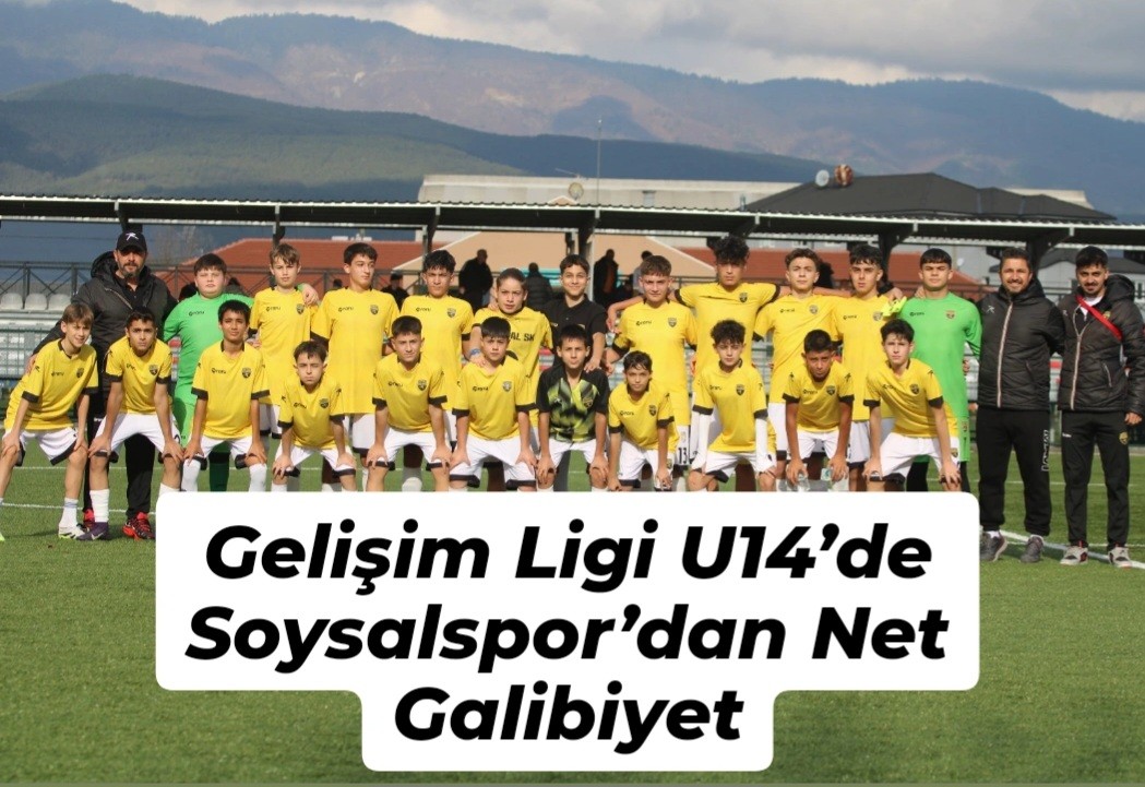 Gelişim Ligi U14’de Soysalspor’dan Net Galibiyet