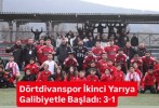 Dörtdivanspor İkinci Yarıya Galibiyetle Başladı: 3-1