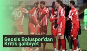 Geosis Boluspor’dan kritik galibiyet