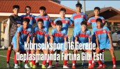 Kıbrıscıkspor U16 Gerede Deplasmanında Fırtına Gibi Esti