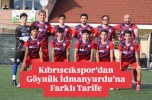 Kıbrıscıkspor’dan Göynük İdmanyurdu’na Farklı Tarife