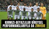 Kırmızı-Beyazlılar Bireysel Performanslarıyla da Zirvede