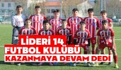 Lideri 14 Futbol Kulübü Kazanmaya Devam Dedi