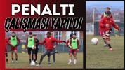 Penaltı Çalışması Yapıldı