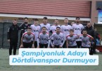 Şampiyonluk Adayı Dörtdivanspor Durmuyor