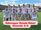 Sebenspor Evinde Rahat Kazandı: 3-0