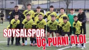 Soysalspor  üç puanı aldı