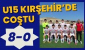 U15 Kırşehir’de coştu 8-0