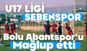 U17 Ligi: Sebenspor, Bolu Abantspor'u Mağlup Etti