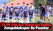 14 FK U16 Son Dakikada Güldü: Zonguldakspor ile Puanlar Paylaşıldı