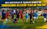 Bolu Gazeteciler ve Yazarlar Derneği'nin Turnuvasında Geleceğin Yıldızları Parlıyor