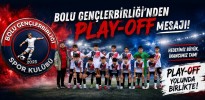 Bolu Gençlerbirliği’nden Play-Off Mesajı