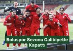 Boluspor Sezonu Galibiyetle Kapattı