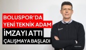 Boluspor yeni teknik direktörünü duyurdu