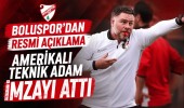 Boluspor’dan resmi açıklama Amerikalı teknik adam imzayı attı