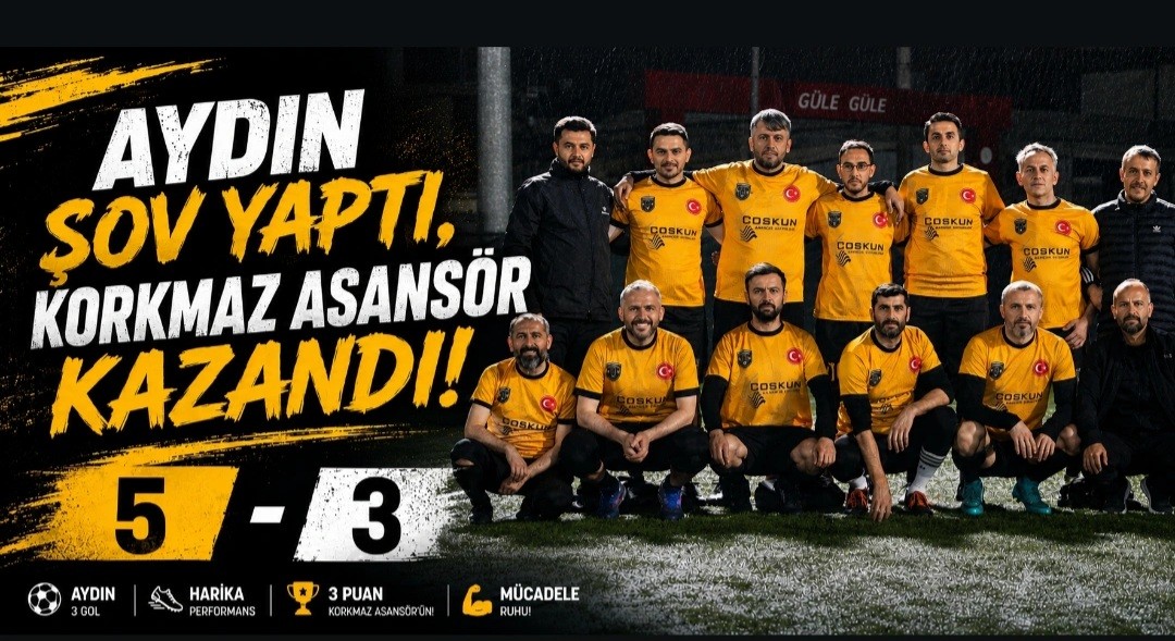 Aydın Şov Yaptı, Korkmaz Asansör Kazandı Aydın Şov Yaptı, Korkmaz Asansör Kazandı
