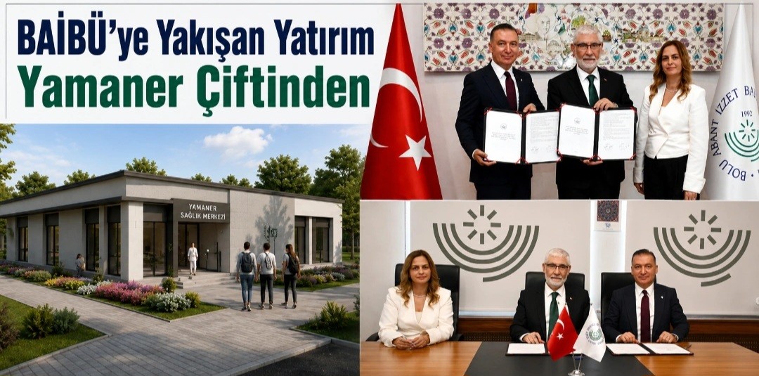 BAİBÜ’ye yakışan yatırım Yamaner çiftinden geldi BAİBÜ’ye yakışan yatırım Yamaner çiftinden geldi