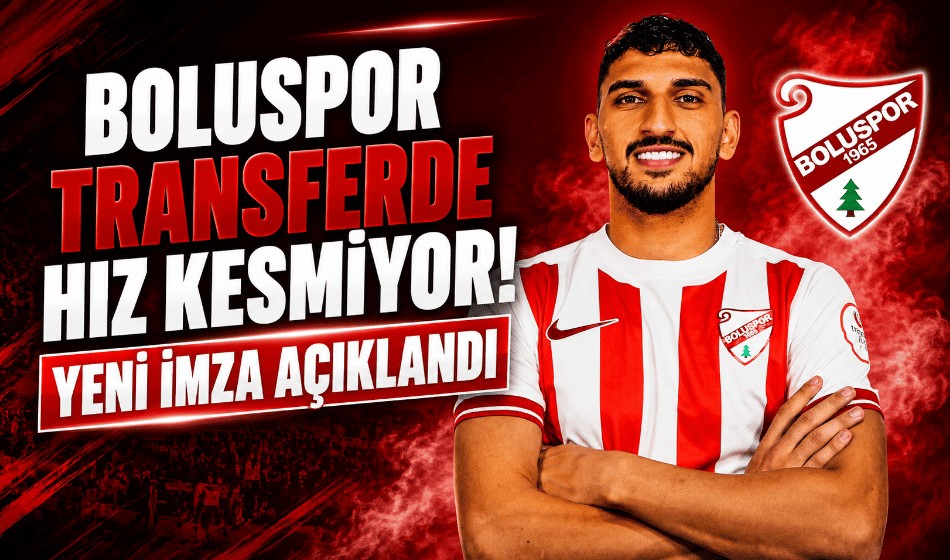 Bartu Göçmen Boluspor'da resmi imzayı attı Bartu Göçmen Boluspor'da resmi imzayı attı