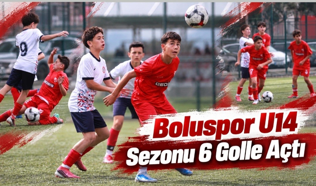 Boluspor U14 Sezonu 6 Golle Açtı