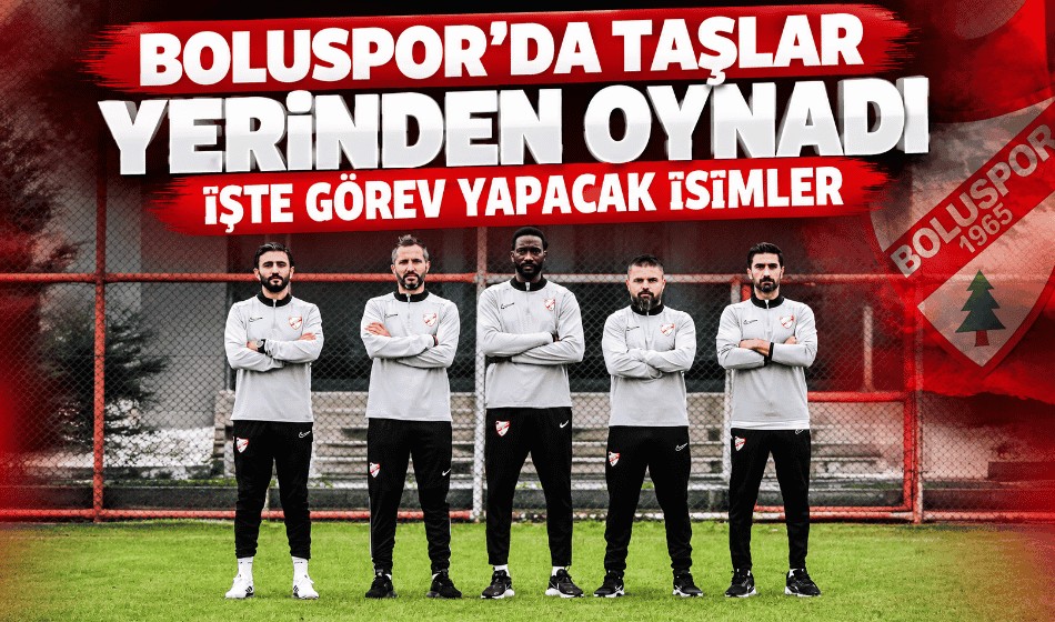 Boluspor yeni teknik ekibi basına tanıttı Boluspor yeni teknik ekibi basına tanıttı
