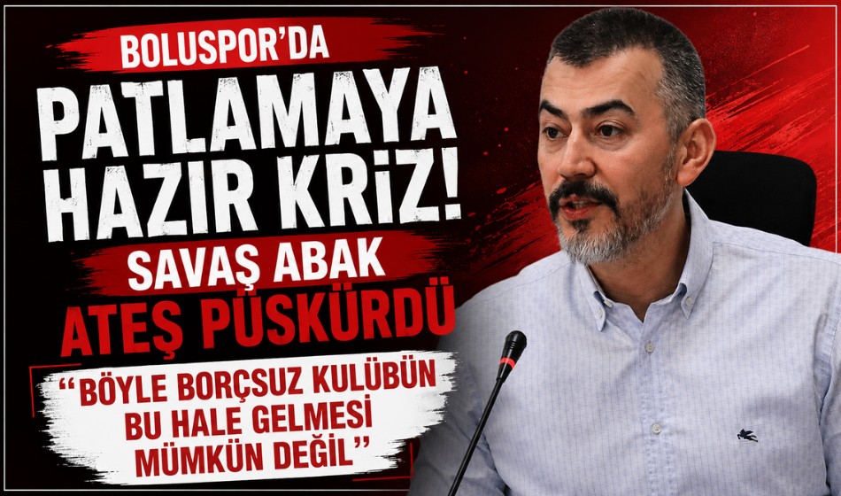 Boluspor’da patlamaya hazır kriz! Boluspor’da patlamaya hazır kriz!