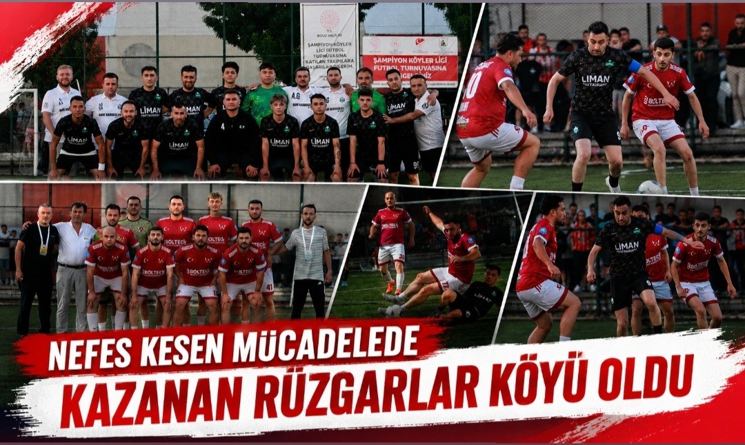 Nefes Kesen Mücadelede Kazanan Rüzgarlar Köyü Oldu Nefes Kesen Mücadelede Kazanan Rüzgarlar Köyü Oldu